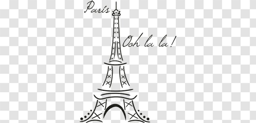 Eiffel Tower Wall Decal Drawing - Sticker Transparent PNG
