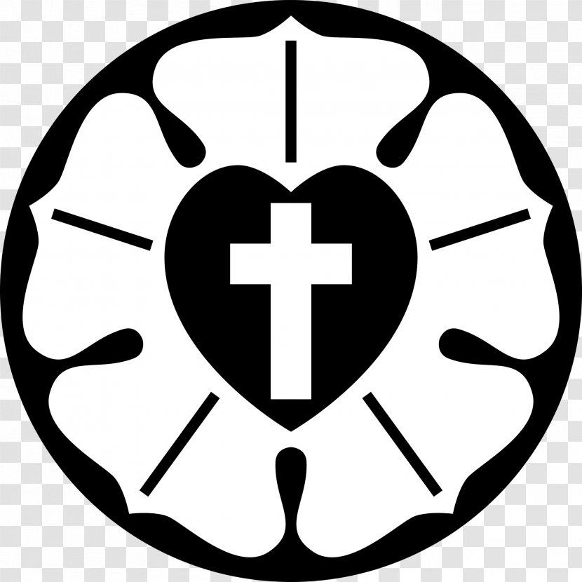 Reformation Luther Rose Lutheranism Protestantism Christian Cross - Symmetry Transparent PNG