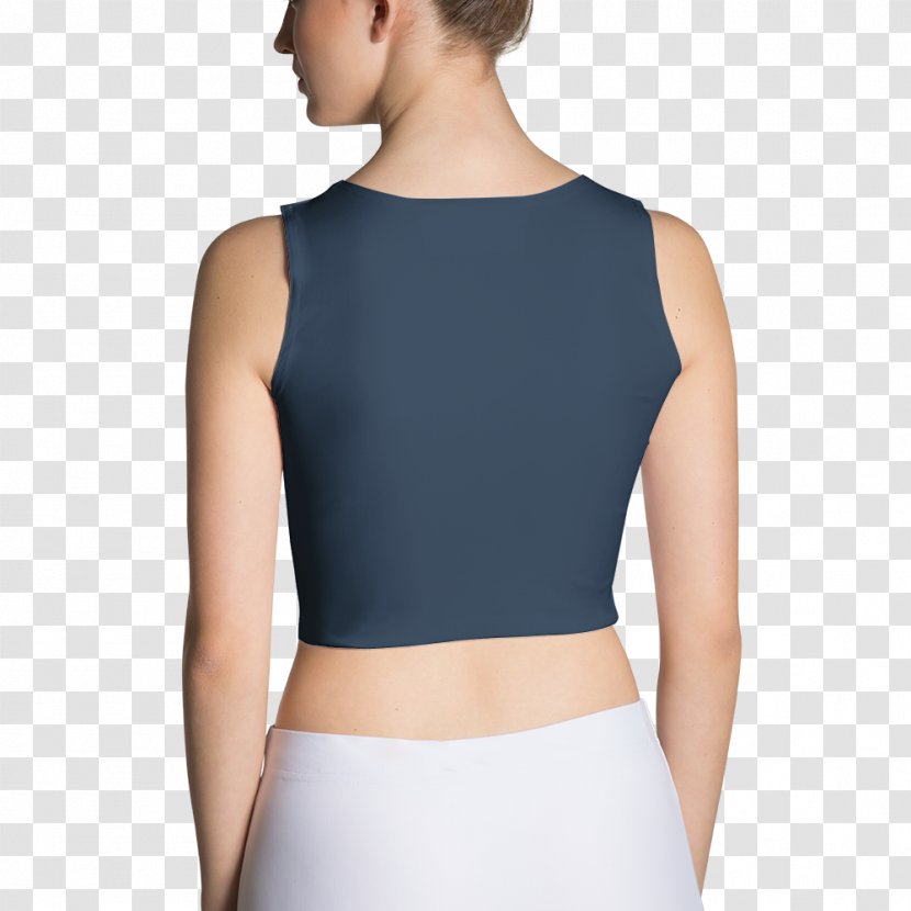 T-shirt Crop Top Cut And Sew Clothing - Cartoon - Back To Transparent PNG
