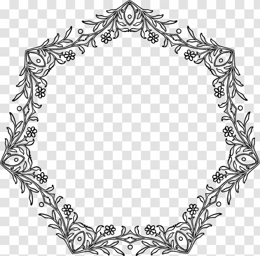 Picture Frames Floral Design Clip Art Transparent PNG