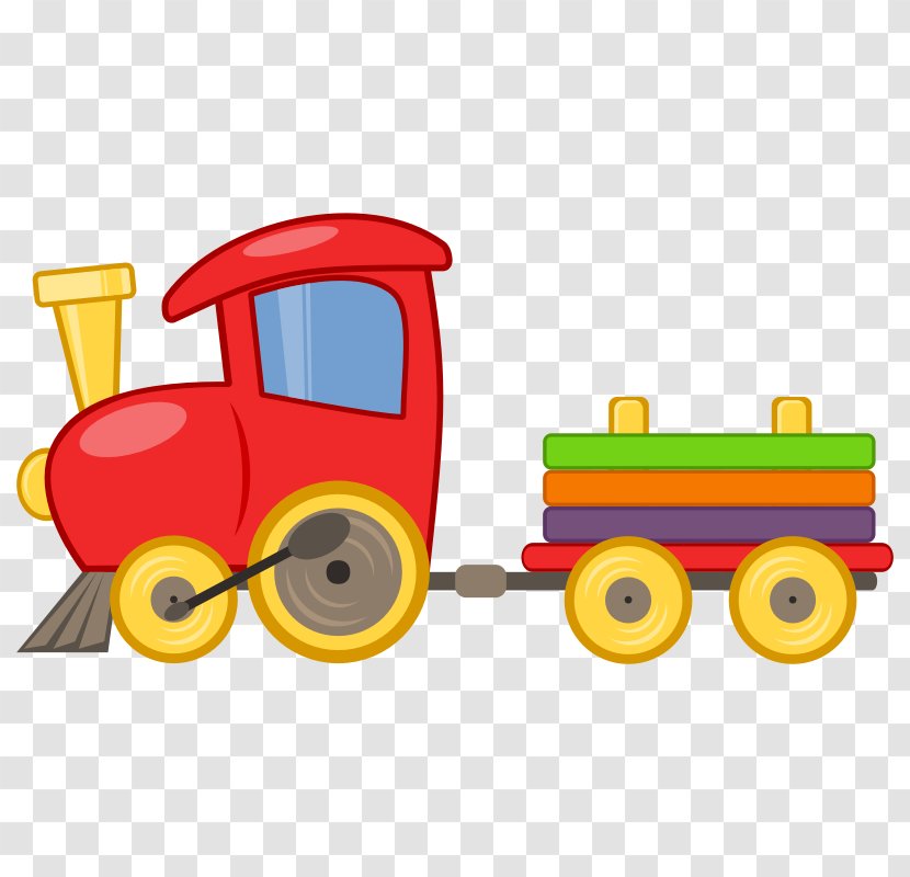 Toy Trains & Train Sets Drawing Locomotive Clip Art - Transport - Clipart Transparent PNG