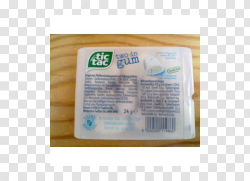 Tic Tac Chewing Gum Mint Ingredient Packaging And Labeling - Text Transparent PNG