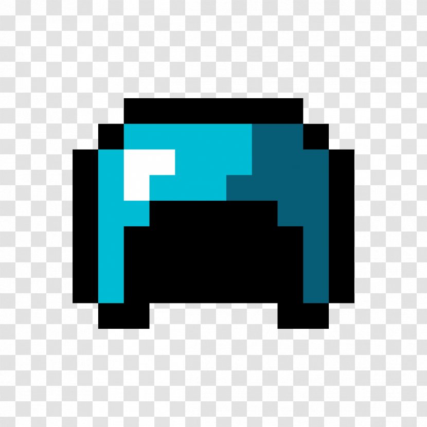 Minecraft Breastplate Motorcycle Helmets Armour - Logo - Pickaxe Transparent PNG