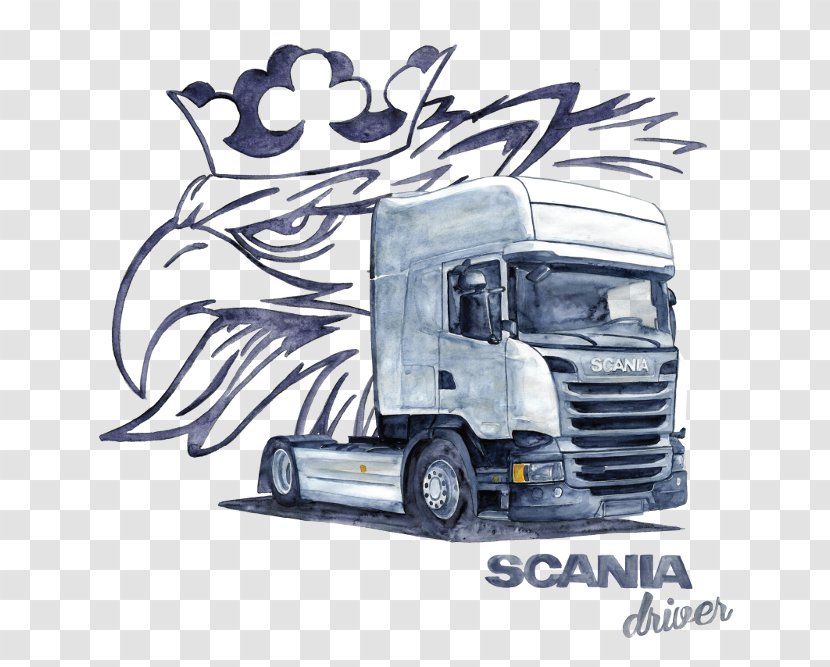 Scania AB Car Decal Sticker Truck - Wheel Transparent PNG