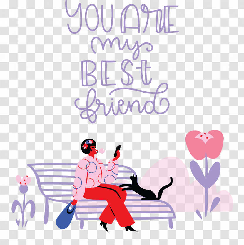 Best Friends You Are My Best Friends Transparent PNG