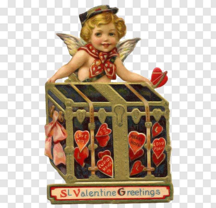Valentine's Day Cupid Poets Of The New Century Greeting & Note Cards Clip Art - Christmas Ornament Transparent PNG