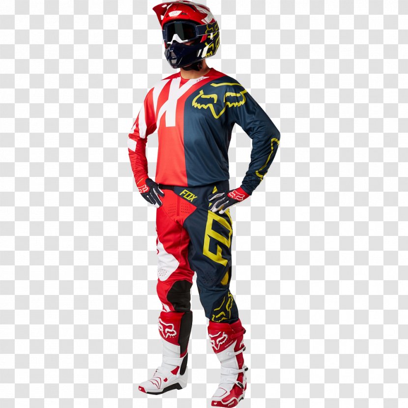 Fox Racing FOX 360 Preme Jersey Honda Pants Motocross - Drafter - Costume Suits Transparent PNG