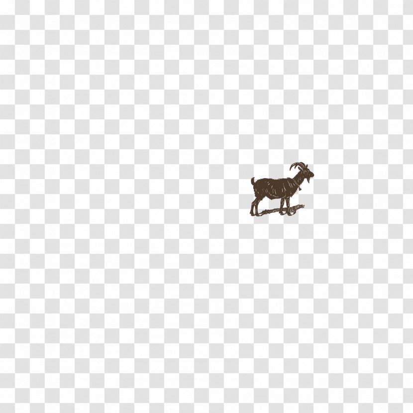Goat Ranch - Black And White - Animal Transparent PNG