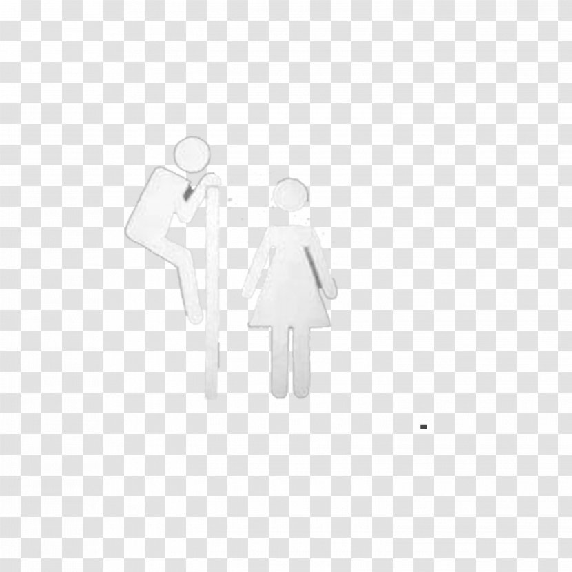 Black And White Pattern - Area - Toilet Icon Transparent PNG