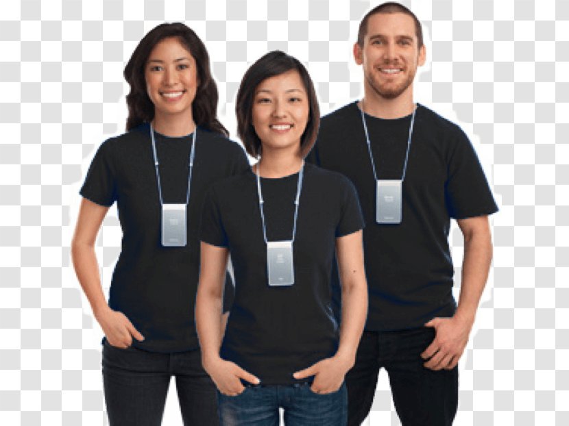 Uniform Amazon.com Apple Store Clothing - Genius Bar Transparent PNG