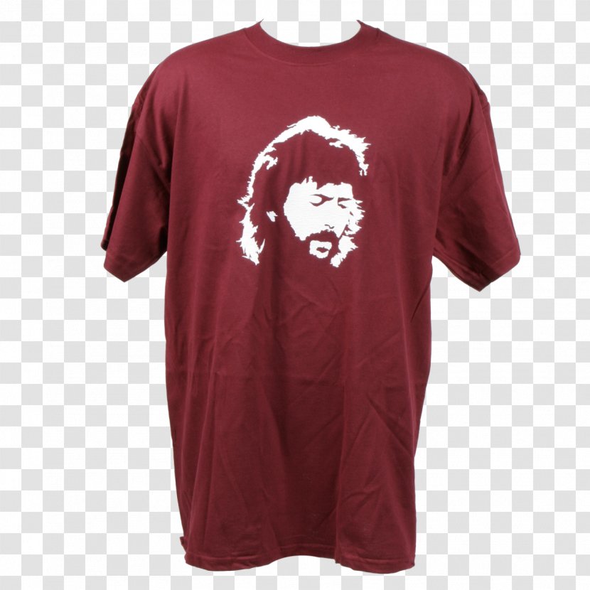 T-shirt Sleeve Eric Clapton - Red Undershirt Transparent PNG