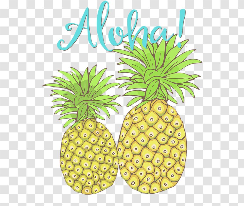 Pineapple Tropical Fruit Hawaii Slice Transparent PNG