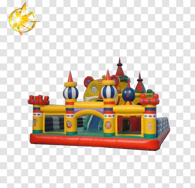 Inflatable Bouncers Castle Toy Polyvinyl Chloride Transparent PNG