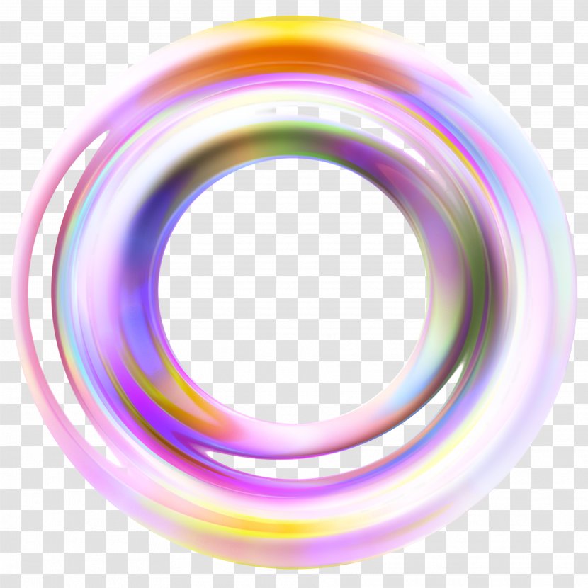 Circle Disk Color Ring Light - Heart - Sound Wave Transparent PNG