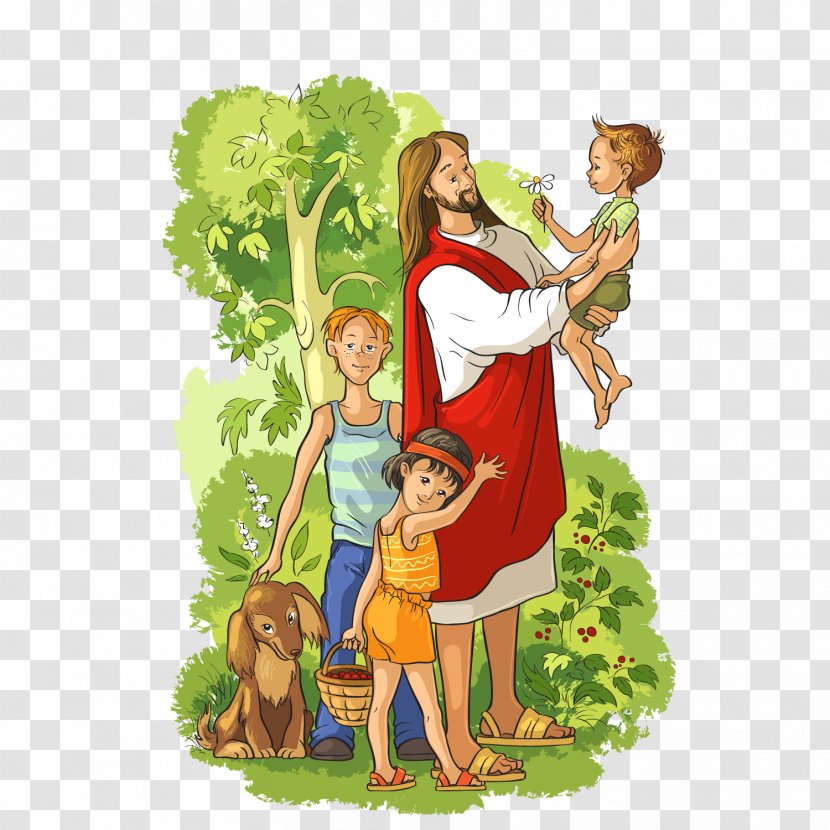Child Jesus Bible Illustration - Stock Photography - Vector Resurrected Holding The Transparent PNG