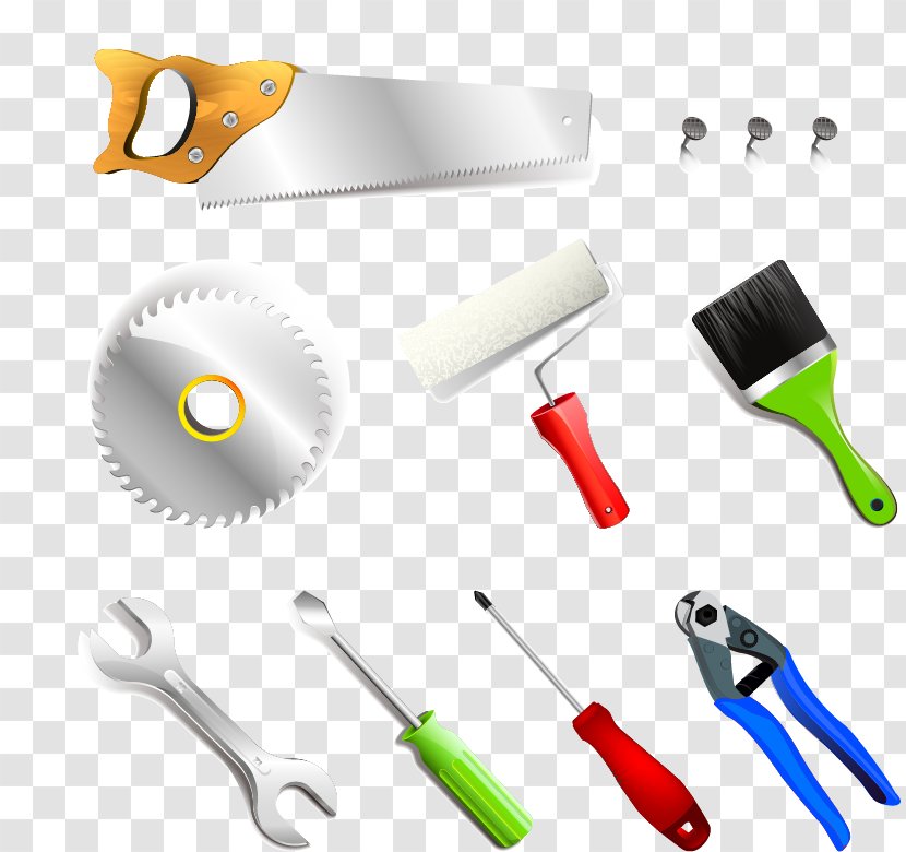 Screwdriver Tool - Spanners - Vector Cartoon Tools Transparent PNG