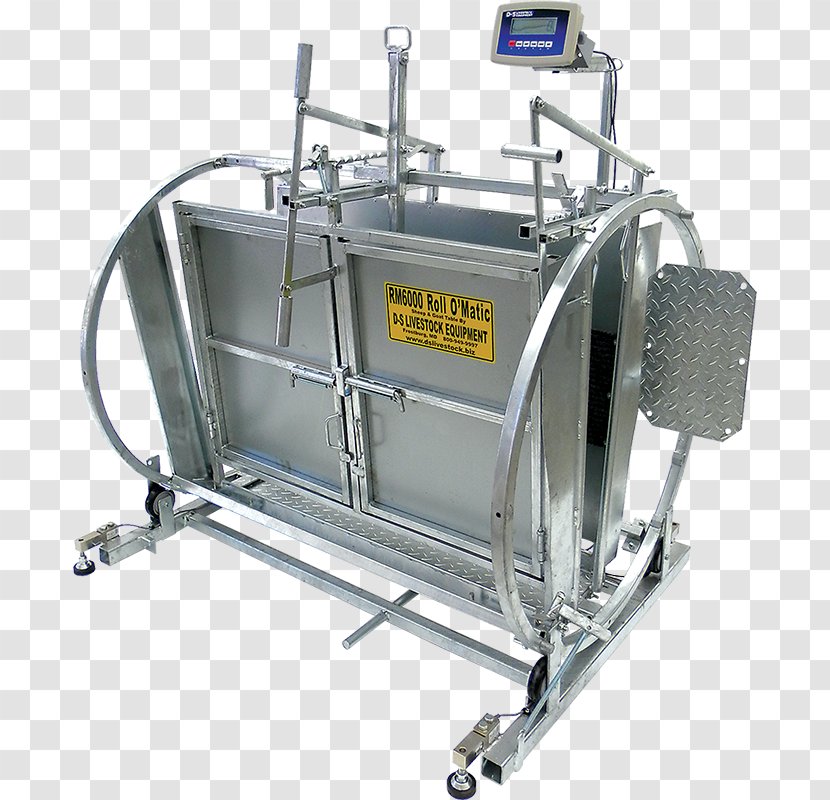 Sheep Small Ruminant Research Cattle Chute Table - Machine - Livestock Scales Transparent PNG
