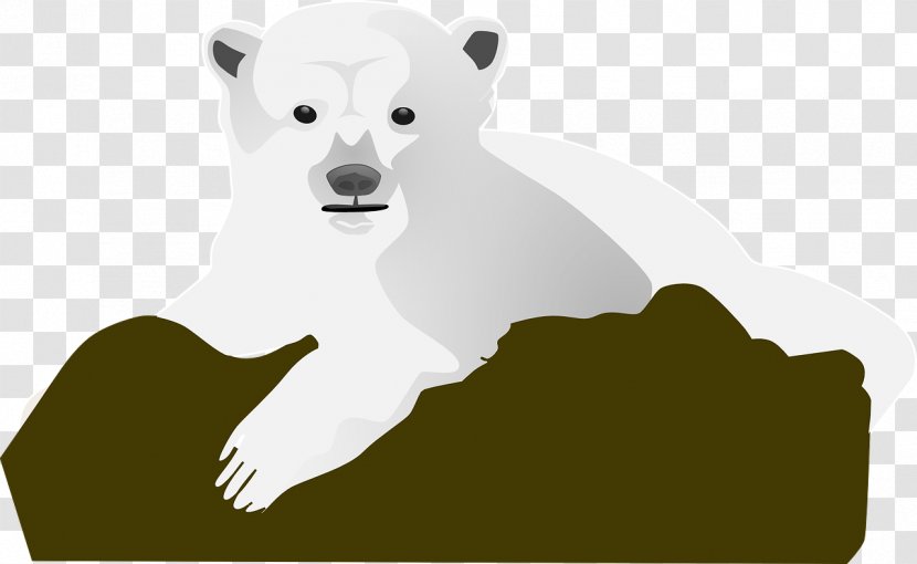 Baby Polar Bear Giant Panda Clip Art - Grizzly Transparent PNG