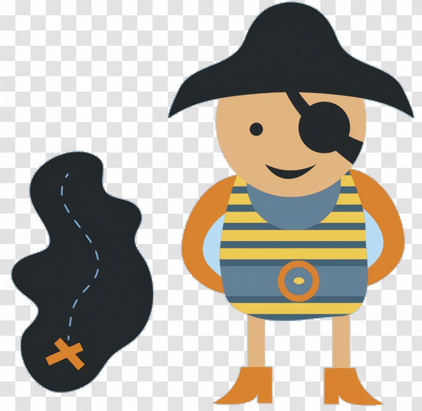 Pirate Cartoon - Child Caricature Transparent PNG
