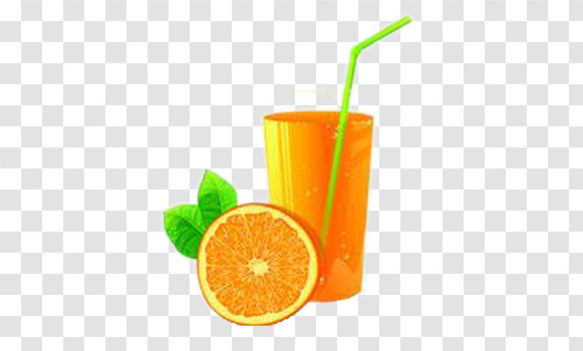 Orange Juice Drink Soft Non-alcoholic - Nonalcoholic Transparent PNG