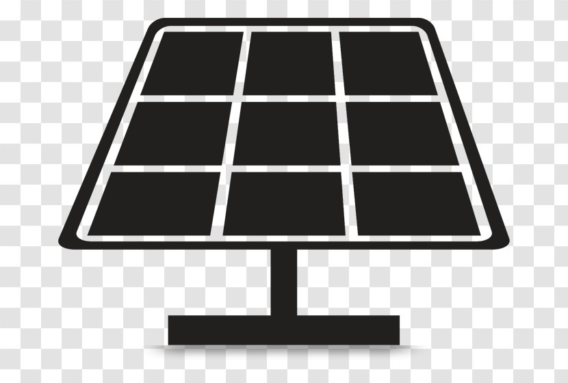 Solar Panels Energy Power Symbol - Renewable - Mechanical Vector Transparent PNG