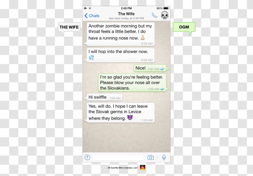 WhatsApp Message Text Messaging Love Online Chat - Whatsapp Transparent PNG