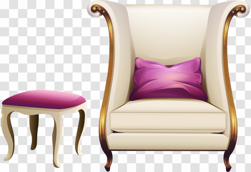 Chair Furniture Couch - Landscape Transparent PNG