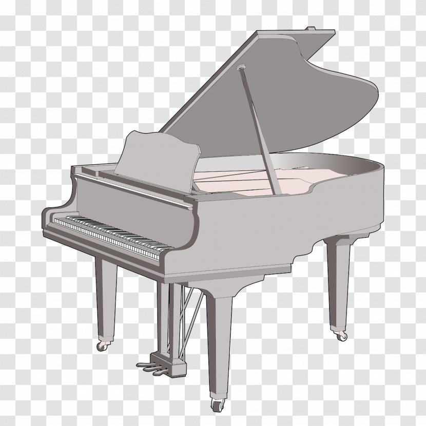 Grand Piano Musical Instruments Spinet Yamaha Corporation - Frame Transparent PNG