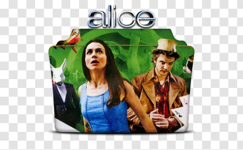 Caterina Scorsone Alice's Adventures In Wonderland Miniseries Mad Hatter - Brand - Syfy Alice Transparent PNG