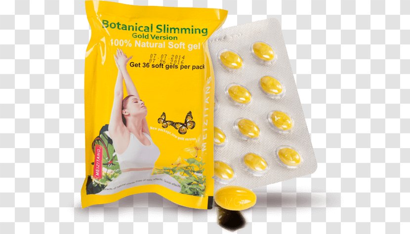 Weight Loss Softgel Capsule Anti-obesity Medication Sibutramine - Health - Botanical Slimming Transparent PNG