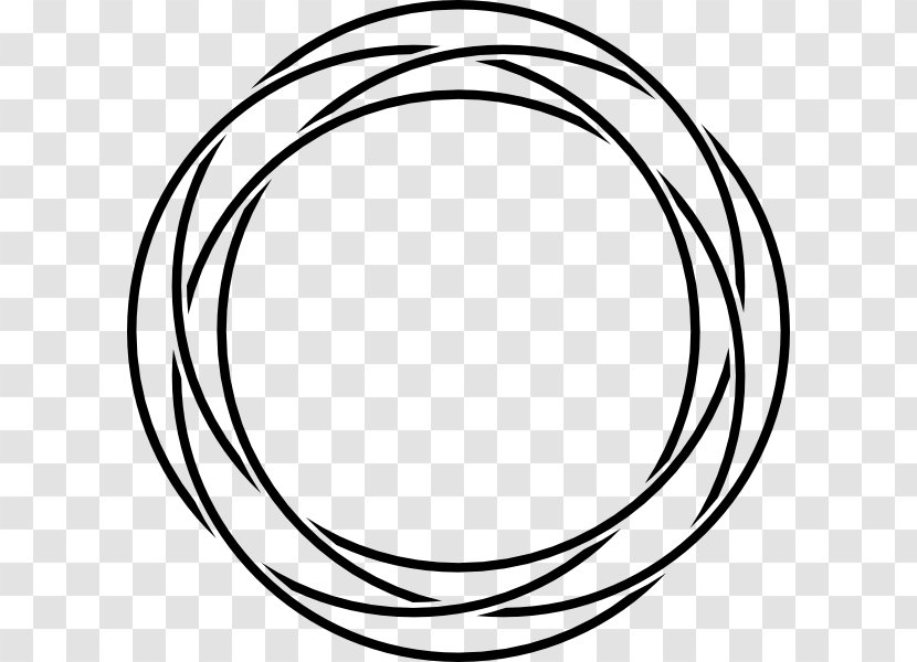 Circle Wiring Diagram Clip Art - Circles Vector Transparent PNG