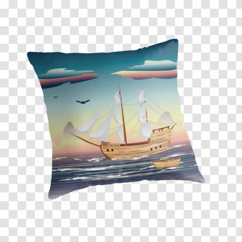 Throw Pillows Cushion Longship - Pillow Transparent PNG