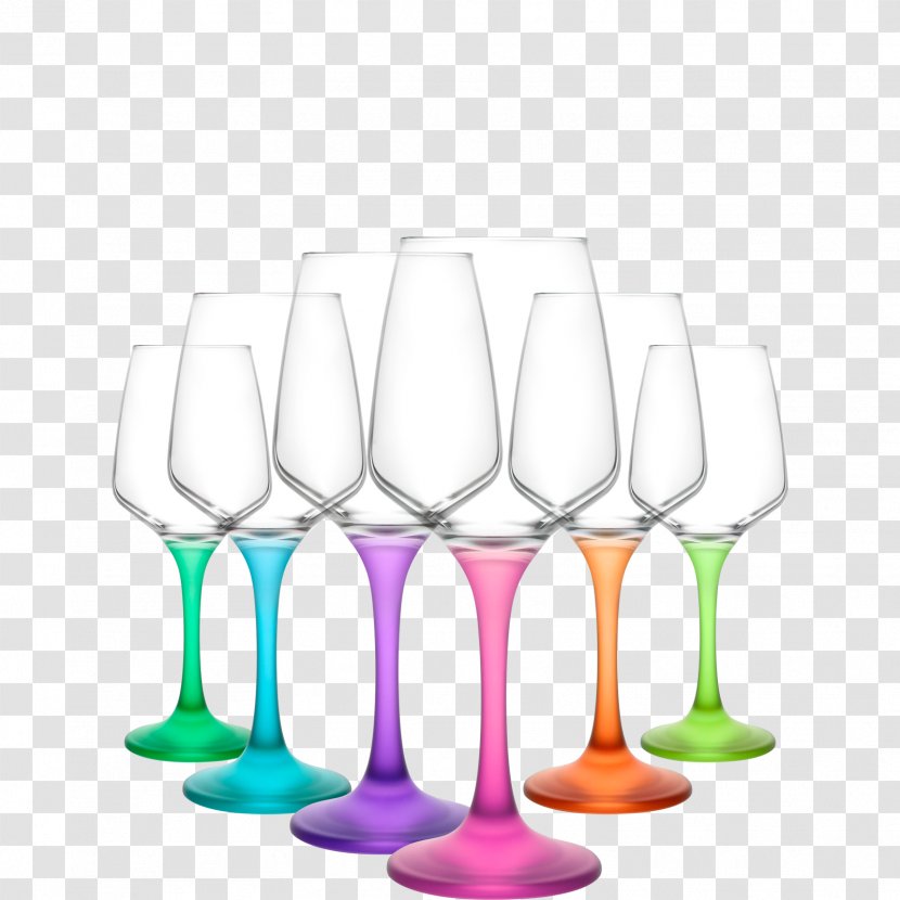 Wine Glass Champagne Rummer Crystal Transparent PNG