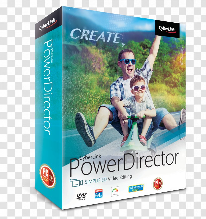 CyberLink PowerDirector 16 Ultimate Computer Software Video Editing - Codec - Powerdirector Transparent PNG