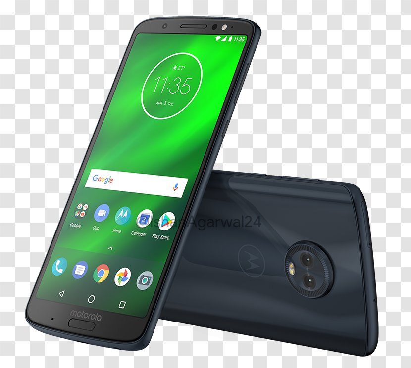 Motorola Moto G6 Plus G⁶ Play LG Smartphone - Telephony Transparent PNG