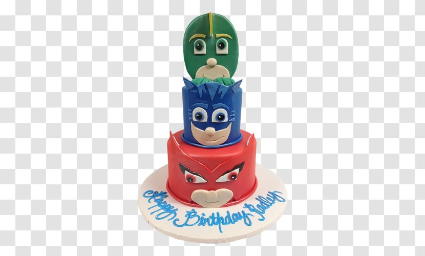 Birthday Cake Sheet Decorating Bakery - Pj Masks Transparent PNG