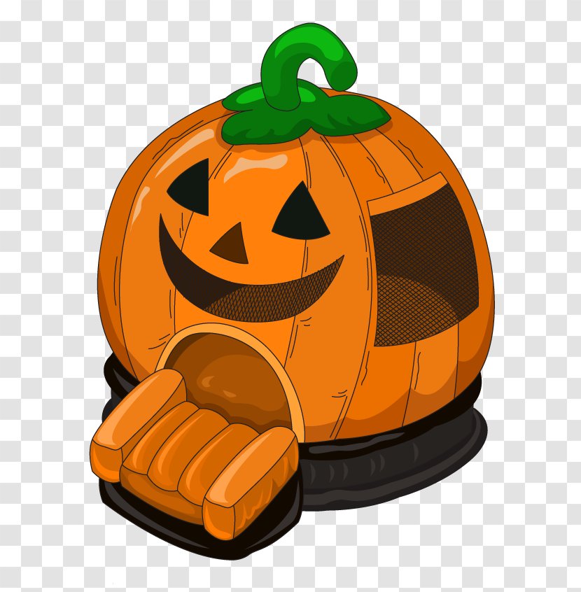 Jack-o'-lantern Gourd Pumpkin Halloween Cucurbita - Vegetable Transparent PNG