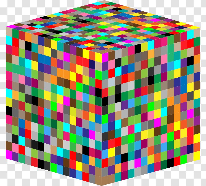 Cube Three-dimensional Space Clip Art - Shape - 3d People Transparent PNG