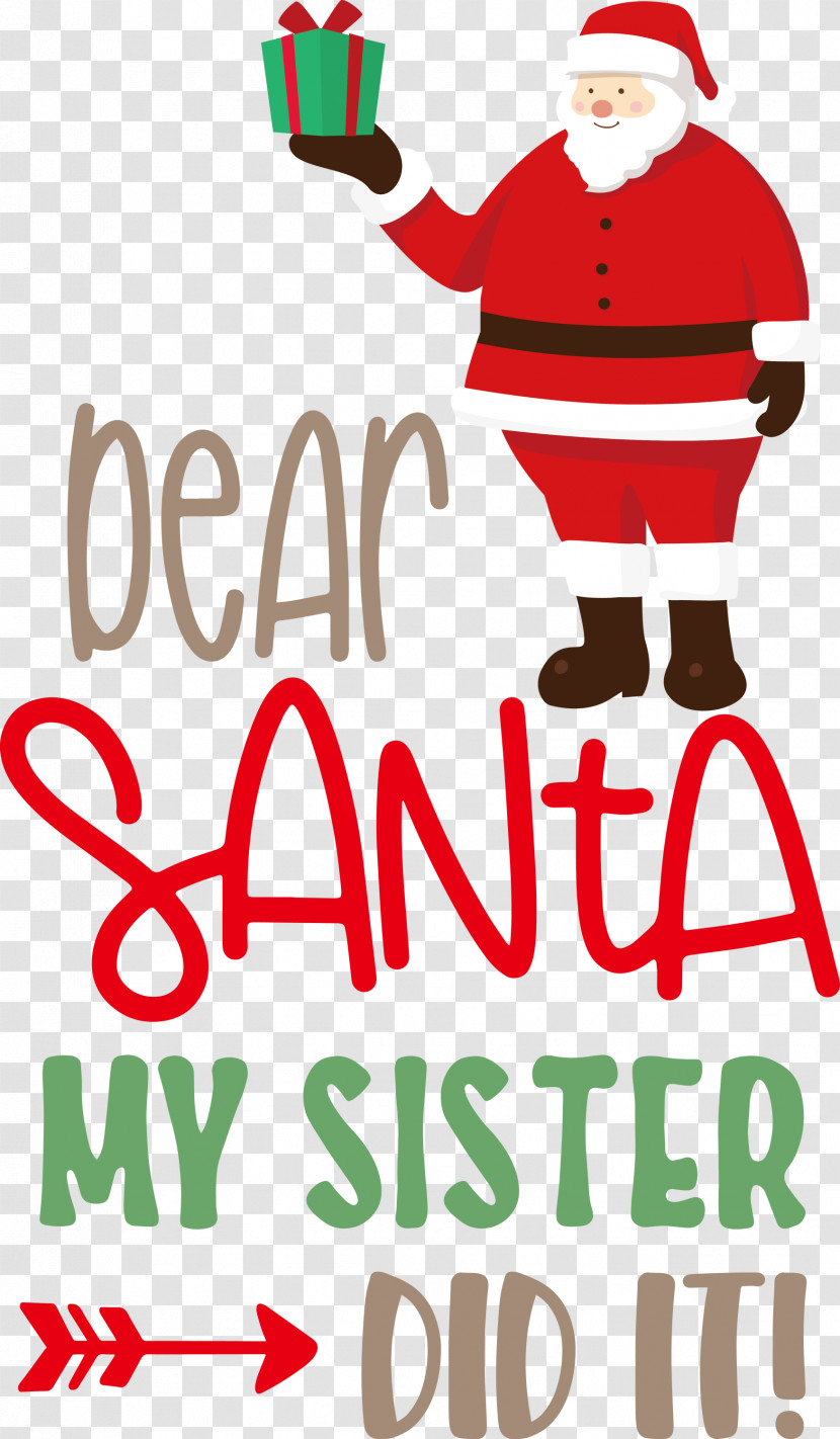 Dear Santa Christmas Santa Transparent PNG