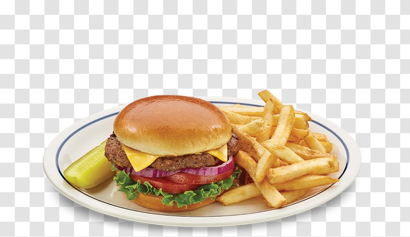 Hamburger Cheeseburger Omelette French Fries Breakfast - Delivery Transparent PNG