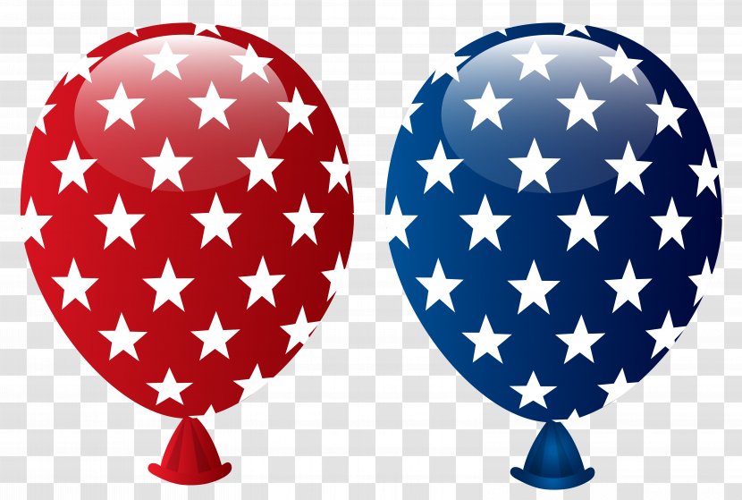 United States Independence Day Balloon Clip Art - America Transparent PNG
