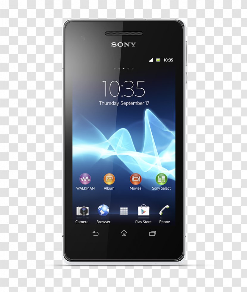 Sony Xperia V S Tipo Z - Smartphone Transparent PNG