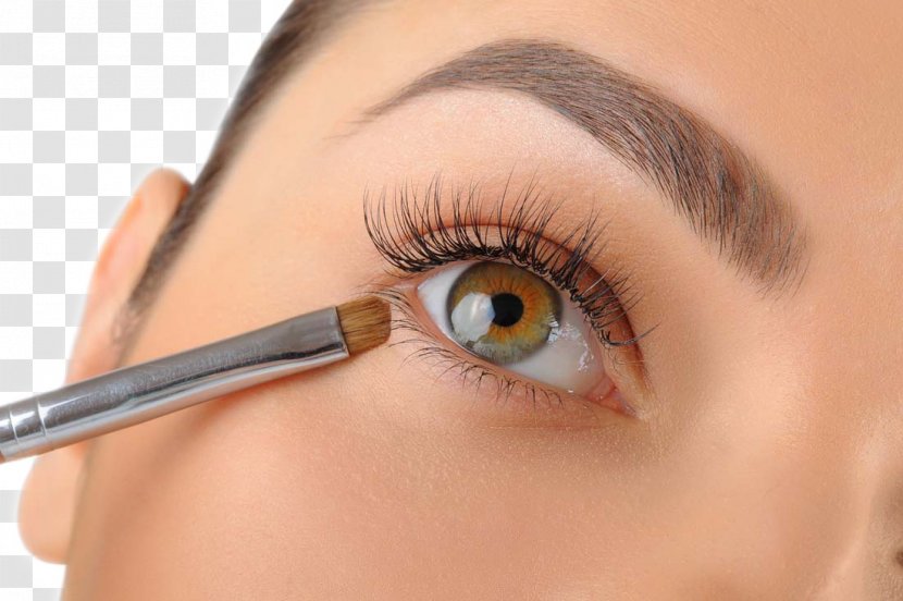 Eyebrow Cosmetics Eye Shadow Eyelid - Silhouette - Closeup Transparent PNG