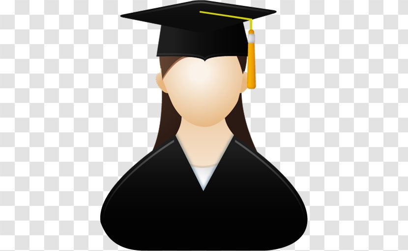 Graduation Ceremony Woman Clip Art - Flower - Graduate Cap Female Icon Transparent PNG