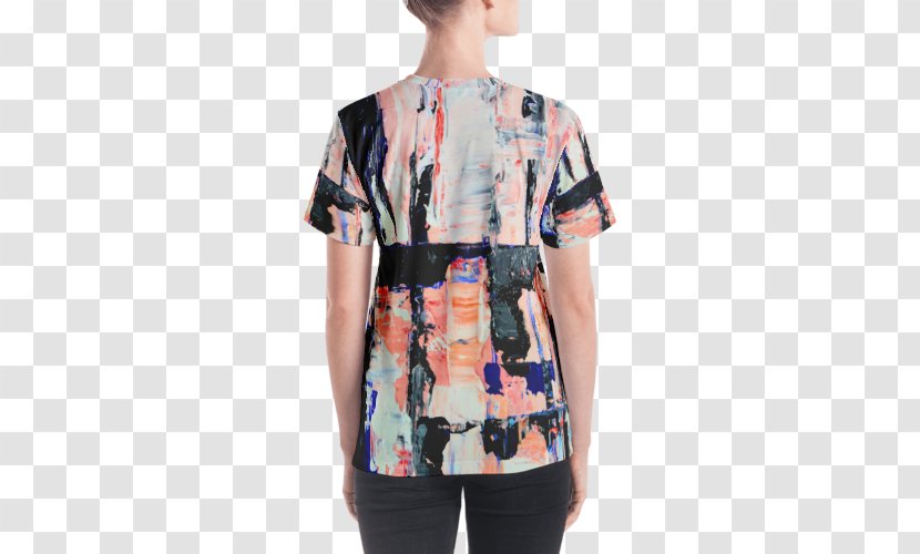 T-shirt Shoulder Sleeve Blouse - Heart Transparent PNG