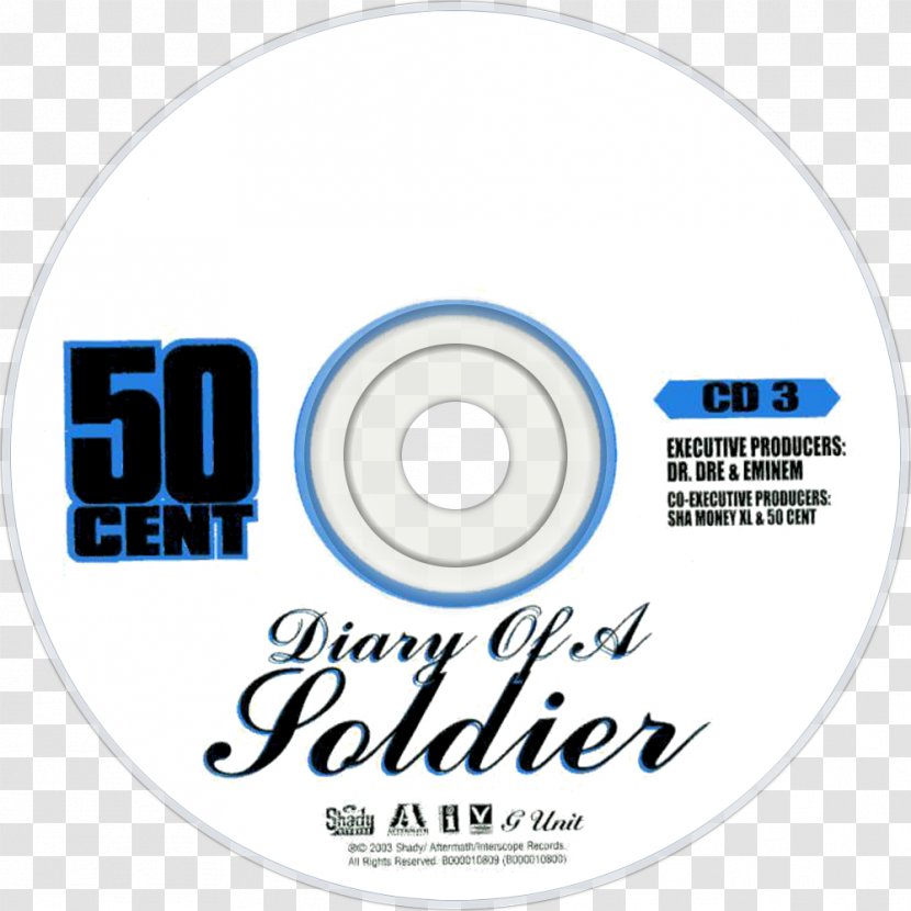 Compact Disc Diary Of A Soldier The Massacre Television - Disk Image - 50 Cent Transparent PNG