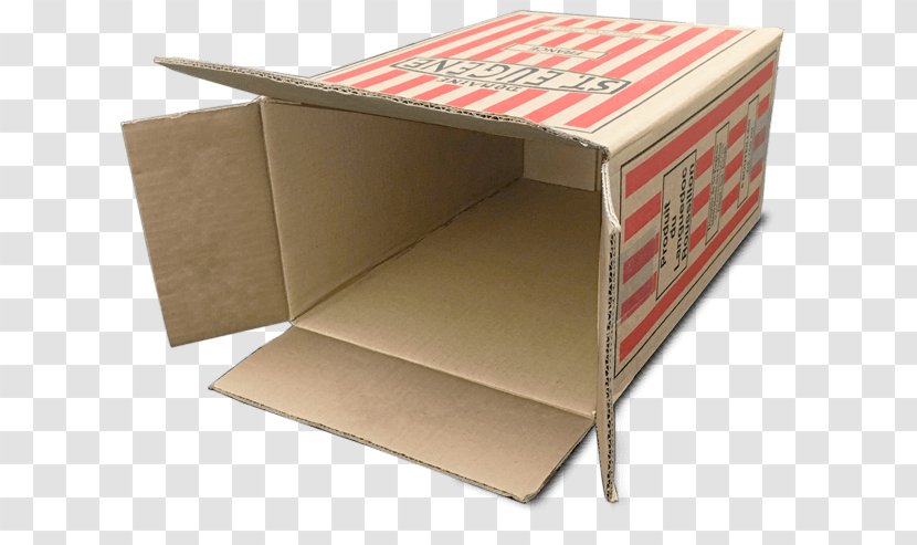 Cardboard Carton Angle - Empty Cart Transparent PNG