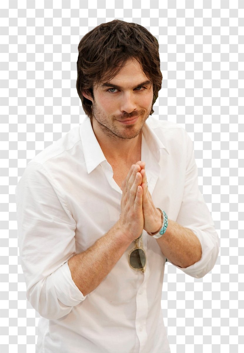 Ian Somerhalder The Vampire Diaries Damon Salvatore Actor - Celebrity Transparent PNG