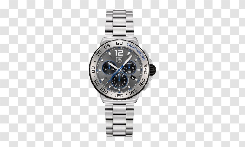 TAG Heuer Watch Chronograph Quartz Clock Bracelet - Men's Transparent PNG