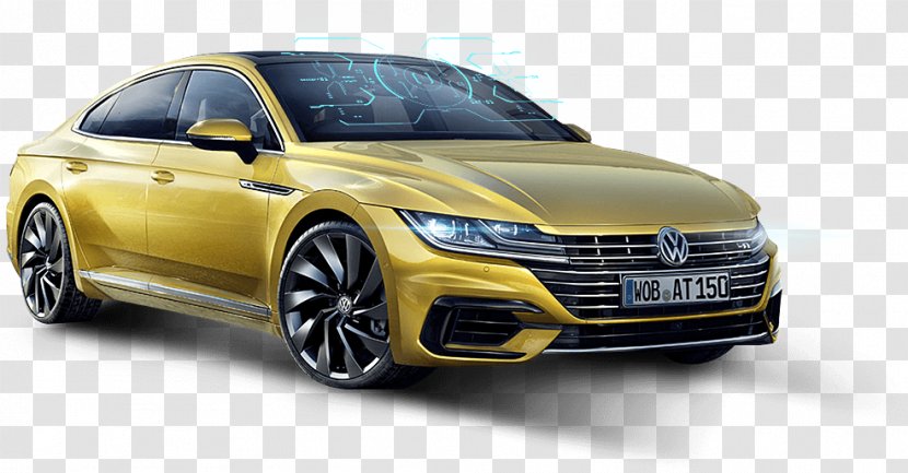 Volkswagen Arteon Mid-size Car Personal Luxury - Full Size Transparent PNG